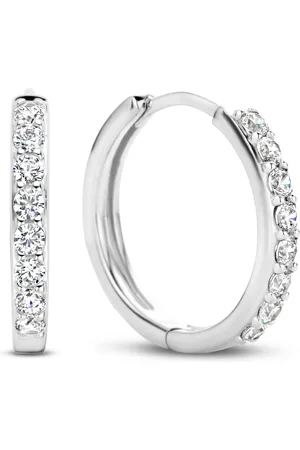 Parte Di Me | 925 Sterling Creolen mit Zirkonia Damen | Santa Maria | PDM36067