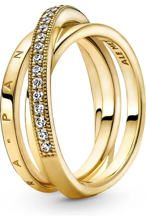 PANDORA Signature damen Ring 585 Vergoldung 169057C01