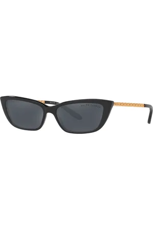 Ralph Lauren Schwarze Sonnenbrille RL81735550016G