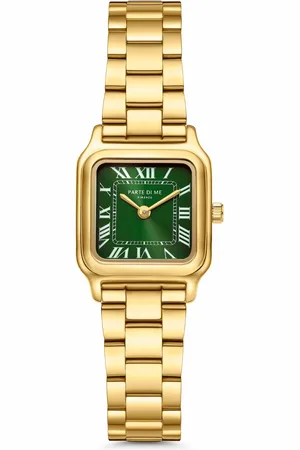 Parte Di Me Orologio rectangular ladies watch and green PDM09034