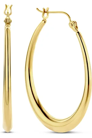 Parte Di Me | Vergoldung/925 Sterling Silber Goldfarbenes Creolen Damen | Bibbiena Poppi | PDM36158