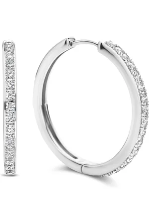 Parte Di Me | 925 Sterling Creolen mit Zirkonia Damen | Santa Maria | PDM36075