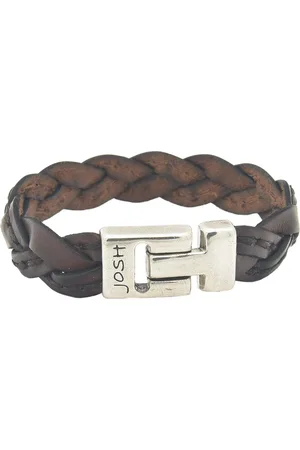 Josh Herren Armband 24303-bra-S/BROWN