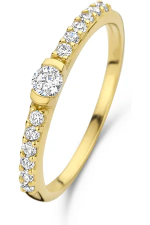 Parte Di Me | Vergoldung/925 Sterling Silber mit 585er Vergoldung Ring mit Zirkonia Damen | Santa Maria | PDM33026-50
