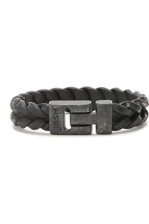 Josh Vintage herren Armband Schwarz 24941-BRA-VB/BLACK
