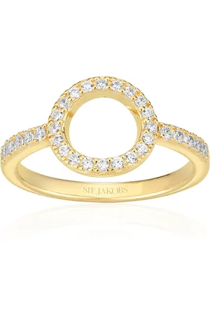 Sif Jakobs Biella damen Ring 750 Vergoldung SJ-R11075-CZ-YG