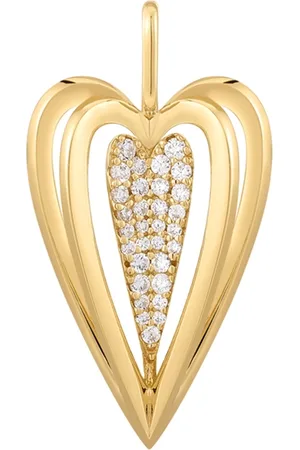 ANIA HAIE Pop Charms 925 Sterling Silberen Goldfarbene Anhänger AH-NC048-37G