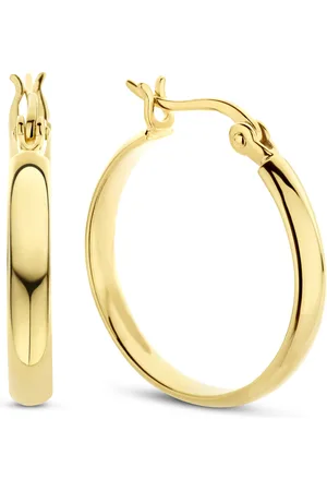 Parte Di Me | Vergoldung/925 Sterling Silber Goldfarbenes Creolen Damen | Bibbiena Poppi | PDM36152