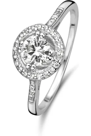 Parte Di Me | 925 Sterling Silber Ring mit Zirkonia Damen | Ponte Vecchio | PDM33002-50