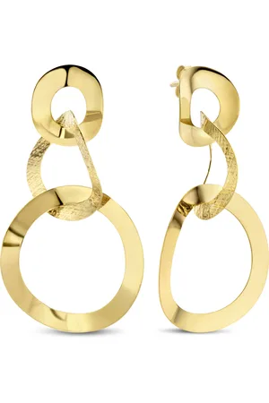 Parte Di Me | Vergoldung/925 Sterling Silber Goldfarbenes Ohrhänger Damen | Bibbiena Poppi | PDM36124