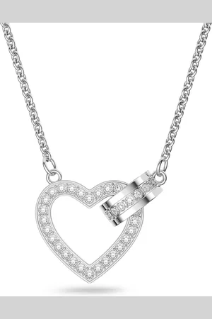 Swarovski Silver Coloured Necklace 5636444