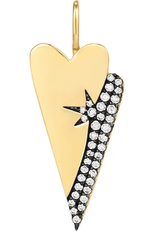 ANIA HAIE Pop Charms 925 Sterling Silberen Goldfarbene Anhänger AH-NC048-38T