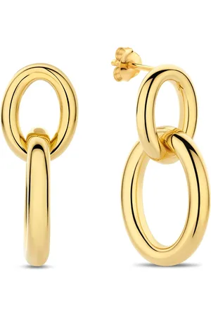 Parte Di Me | 925 Sterling Silver/Vergoldung Goldfarbenes Ohrringe Damen | Bibbiena Poppi | PDM36186