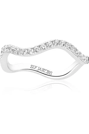 Sif Jakobs Ellera 925 Sterling Silver Ring SJ-R3869-CZ