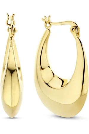 Parte Di Me | Vergoldung/925 Sterling Silber Goldfarbenes Creolen Damen | Bibbiena Poppi | PDM36164