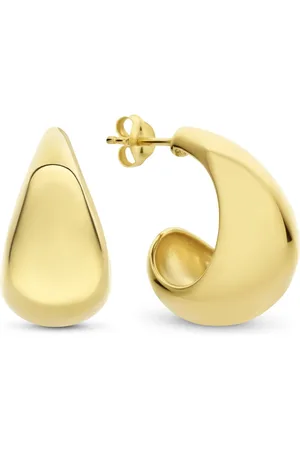 Parte Di Me | Vergoldung/925 Sterling Silber Goldfarbenes Creolen Damen | Bibbiena Poppi | PDM36160