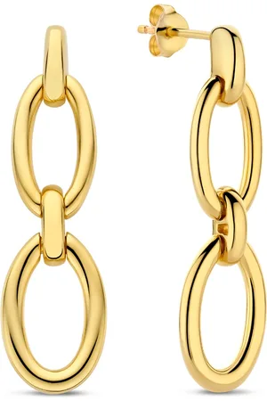 Parte Di Me | 925 Sterling Silver/Vergoldung Goldfarbenes Ohrhänger | Bibbiena Poppi | PDM36188