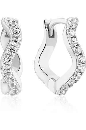Sif Jakobs Ellera 925 Sterling Silver Earrings SJ-E3859-CZ