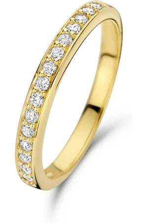 Parte Di Me | Vergoldung/925 Sterling Silber mit 585er Vergoldung Ring mit Zirkonia Damen | Santa Maria | PDM33049-50