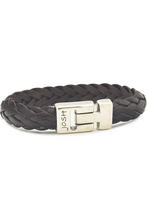 Josh Leder Bracelet 25016SL/BRWN