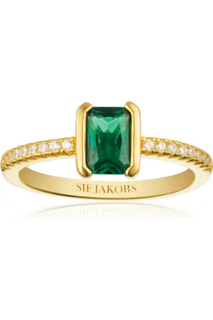 Sif Jakobs Roccanova damen Ring 750 Vergoldung SJ-R42266-GCZ-YG