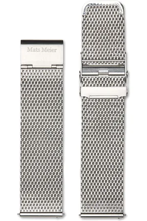 Mats Meier Strap 22mm Mesh Silberfarbene MM40004
