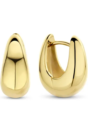 Parte Di Me | Vergoldung/925 Sterling Silber Goldfarbenes Creolen Damen | Bibbiena Poppi | PDM36162
