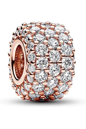 PANDORA Moments RoséGoldfarbene Charm 782820C01 mit 585er RoséGolden Plattierung
