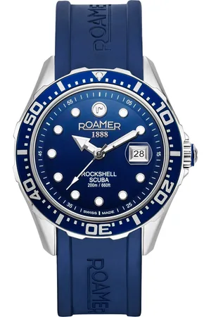 Roamer Rockshell Mark III Scuba Blaue Herrenuhr 867833-41-45-02