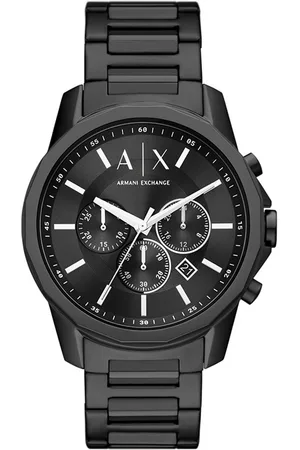 Armani Exchange Chronograph Schwarze Herrenuhr AX1722