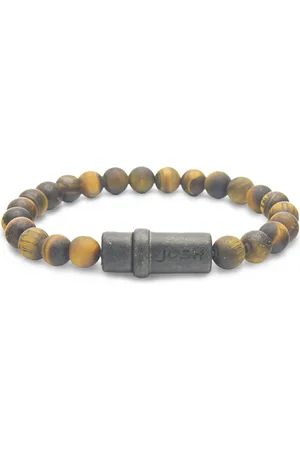Josh Cognac Natural Stone Bracelet 09285VB/MTCG