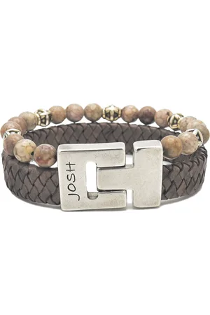Josh Natural Stone Bracelet 25035SL/CUST