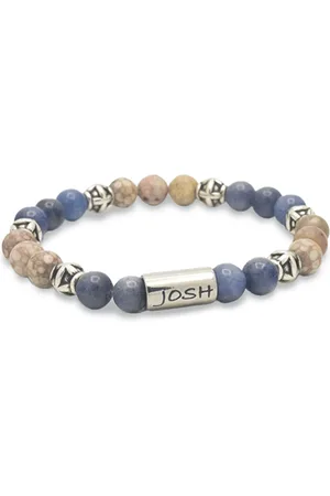 Josh Multi-coloured Natural Stone Bracelet 09329SL/TAAV