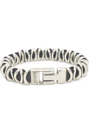 Josh Silver Alloy Bracelet 03560SL/NCLR