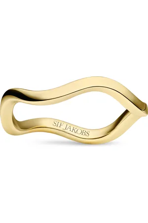 Sif Jakobs Ellera Waves Pianura Vergoldeter Ring SJ-R3869-YG-58