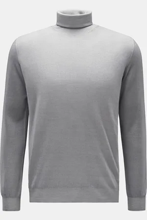 ZANIERI Herren - Feinstrick-Rollkragenpullover
