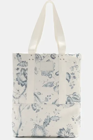 Erdem Herren - Denim Tote Bag /graublau gemustert