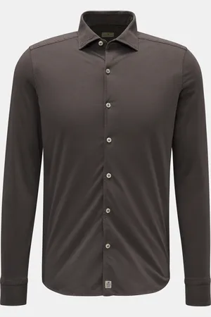 SONRISA Herren - Jersey-Hemd Haifisch-Kragen