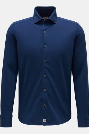 SONRISA Herren - Jersey-Hemd Haifisch-Kragen