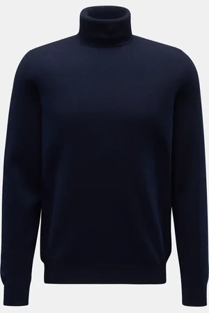 FEDELI Herren - Cashmere Rollkragenpullover 