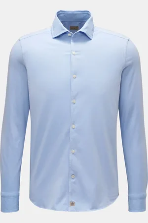 SONRISA Herren - Jersey-Hemd Haifisch-Kragen