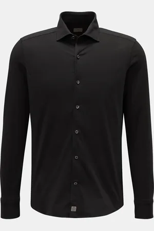 SONRISA Herren - Jersey-Hemd Haifisch-Kragen