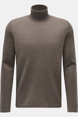 04651/A TRIP IN A BAG Herren - Merino Rollkragenpullover 