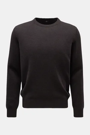 FEDELI Herren - Cashmere Rundhalspullover