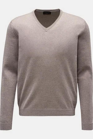 Roberto Collina Herren - Merino V-Neck Pullover