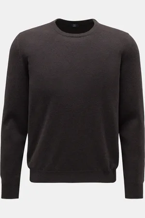 FEDELI Herren - Cashmere Rundhalspullover