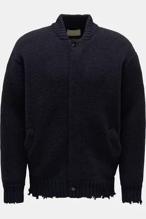 LANEUS Herren - Strickblouson 