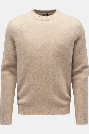 FEDELI Herren - Cashmere Rundhalspullover