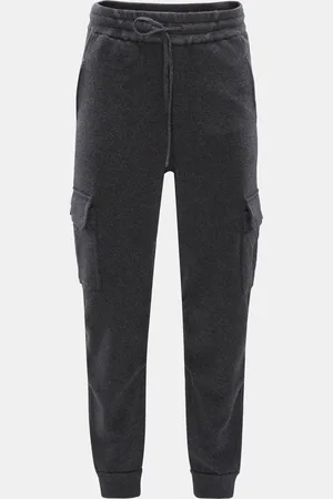 von Braun Herren - Cashmere Cargo-Joggpants