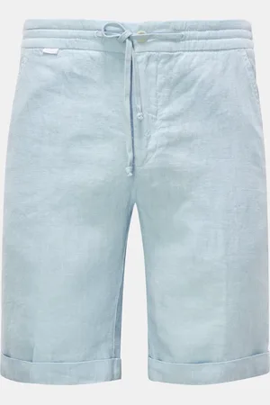 04651/A TRIP IN A BAG Herren - Leinen-Bermudas 
